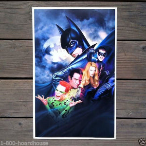 BATMAN FOREVER Movie Theater Poster 1995