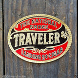 TRAVELER SMOKE Cigar Box Labels 1910s