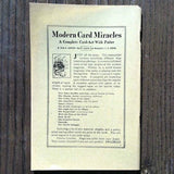 HEANEY'S CATALOG OF WONDERS Magic Book 1920s