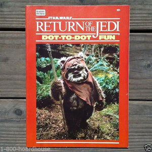 STAR WARS Return of the Jedi Dot to Dot Book 1983