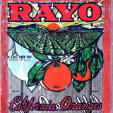 RAYO CALIFORNIA ORANGES Grocery Store Bag 1950s