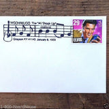 4 ELVIS PRESLEY King Rock & Roll ENVELOPE First Day Issue