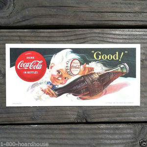 COCA COLA SPRITE BOY Coke Ink Blotter 1953