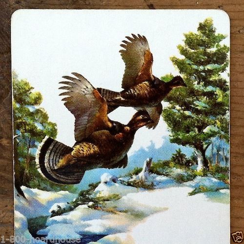 PHEASANT SCREW PRODUCTS Playing Card 1950s