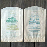 PUTNAM DYE BATH BLOOM Soap Bags 1940s 