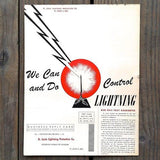 NATIONAL LIGHTNING PROTECTION Catalog Collection 1930-40s
