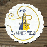 EL RANCHO Las Vegas PLACEMATS & COASTERS 1950s
