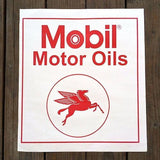MOBIL MOTOR OILS Car Paper Floor Mats 1960s