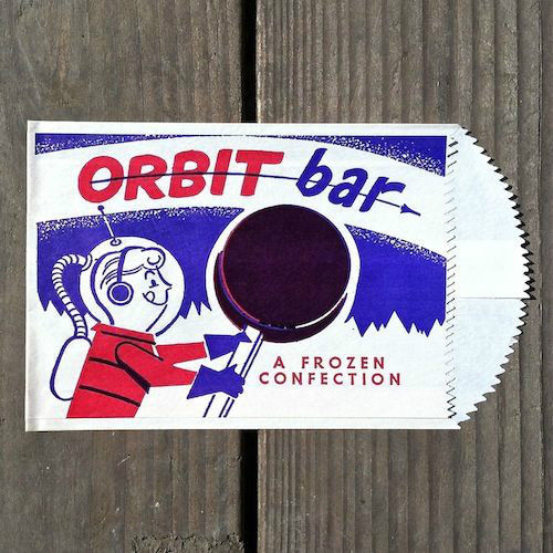 ORBIT BAR Ice Cream Bag 1950s