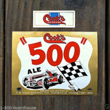 COOK'S 500 ALE Beer Bottle Label Set 1940s