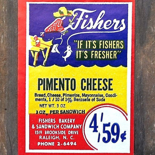 100 FISHERS PIMIENTO CHEESE Merchandise Labels 1930s – BestLittleHoardHouse