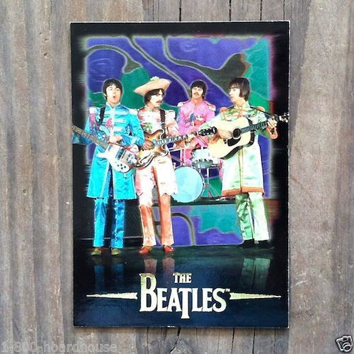 THE BEATLES Sgt. Pepper Promotional Trading Card 1996