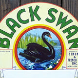 BLACK SWAN BARREL Label 1920s