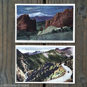 COLORADO Linen Postcards 1910s
