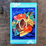 ALOHA HAWAII HAWAIIAN FLORAL Playing Card 