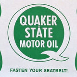 QUAKER STATE MOTOR OIL Paper Floor Mats 1950s
