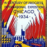 CENTURY OF PROGRESS CHICAGO Playing Card 