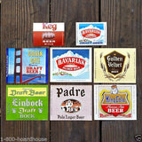 CALIFORNIA BEER BOTTLE Label Collection 1950s-60s
