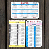 ELVIS PRESLEY 1966-78 Pocket Calendars