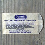 REXALL PHARMACY Medical Medicine Bag 1930s