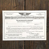 CREDITORS PROTECTIVE ASSOCIATION Debt Certificate 1930s