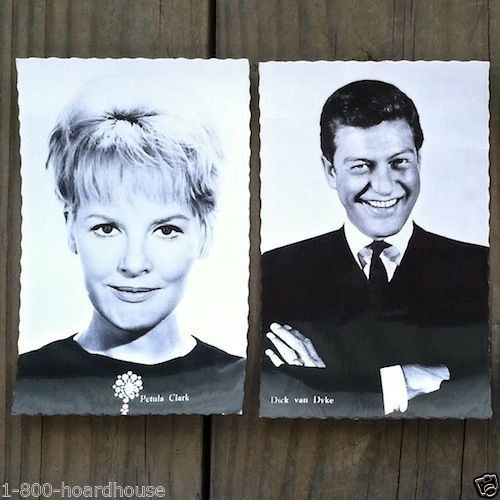 ACTOR HEAD SHOT Postcards 1960s